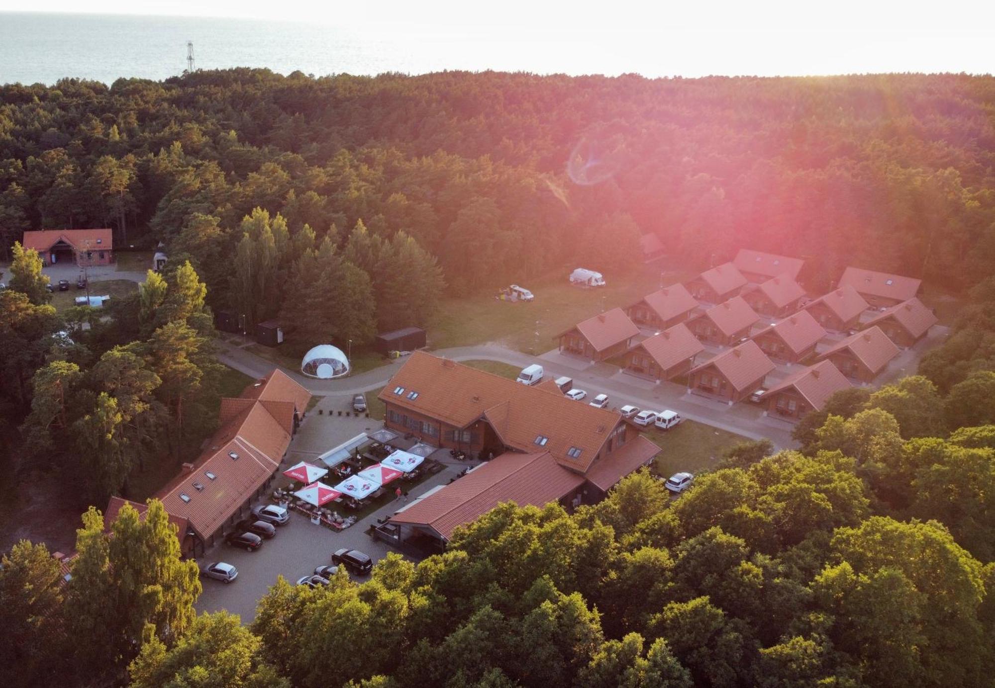 Hotel Palanga Camping Compensa מראה חיצוני תמונה